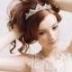Bridal Crown Jeweled Rhinestone Wedding Tiara - Star Is Born Style No. 1980