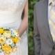 As SEEN on Emmaline Bride - Cream and Yellow - Paper Bouquet - Customize your Style and Colors - Made To Order