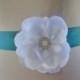 Wedding dress belt. Bridal sash, Wedding flower ribbon sash belt. Lace and ribbon sash.
