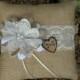 Personalized Ring Bearer Pillow - Rustic Burlap and Lace Wedding Pillow - Rustic Wedding Pillow - Ring Bearer - Burlap Wedding