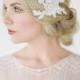 LEILA Birdcage Veil with Lace Combs