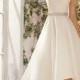 Sweetheart Natural Waist Asymmetric Length Wedding Dress