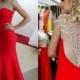 Real Picture Mermaid 2015 Evening Dresses Satin Beaded Crystal Red Sexy Sweep Backless Cheap Prom Party Dresses Gowns Vestidos De Fiesta Online with $121.05/Piece on Hjklp88's Store 