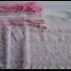 DIY All Lace BRA Kit in White & Pink Swirl by Merckwaerdigh