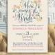 Printable Bridal Shower Invitation - Vintage Floral Invitation - Wedding Invitation  - Bridal Shower