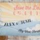 Beach Save the Date, Save the Date card - The Wave - Rustic Save the Date, vintage style, rustic wedding, beach wedding, eco friendly, sea