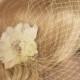 ON SALE Bridal Veil, Wedding Veil, Bridal Comb, Face Veil, Birdcage Veil, mini veil, Blusher veil, lace Flower Fascinator, Head piece