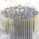 vintage inspired pearls bridal hair comb,wedding hair comb,bridal hair accessories,wedding hair accessories,rhinestone hair comb,bridal comb