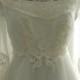Guipure Lace House of Bianchi Wedding Dress with Full Pleated Plisse Skirt