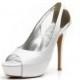 Wedding Shoe. White Wedding Shoe. Satin Wedding Heel. White Bridal Shoe. Custom Made Wedding Shoe.