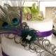 Customize this Stunning Peacock Cake Decoration