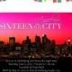 NY City Skyline Invitation, Sixteen in the City Skyline, Bachelorette in the City