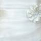 Handcraft Ivory Satin Flower Wedding Dress Bridal Sash Belt Wedding Accessories