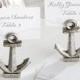 Anchor Place Card/Photo Holder (Set Of 6)