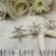 Starfish wedding bobby pins