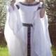 Medieval Fantasy Wedding Dress "White Swan"