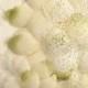 NEW: Petaloo Textured Col "Ivory" Mixed Textured Layers. Vintage Style Rustic Fiber Mesh Fabric flowers (12pcs). Wedding / Decorations