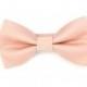 Light Peach bow tie for Men,Boys and babies