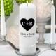 Personalized Wedding Unity Candle Set - Carved Hearts_330