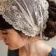 Victorian Lace in Vanilla Cream Garlands of Grace Birdal Specialty Lace headwrap headcovering veil headband