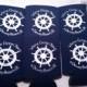 Nautical Bachelorette Koozies Design 145789598 lot of 12 to 25 personalized custom can coolers quick shipping -Stock Art Available