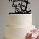 Beach Wedding Cake Topper - Married by the Sea - Anchor - Nautical - Destination Wedding - Anchor Cake Topper - Cruise Wedding