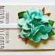 Felt Flower Headband - Hydrangea Fower Headband, SUMMER WEDDING, Giddy Up and Grow