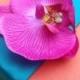 Gorgeous Orchid Wedding Favor Box