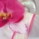 Pink and Pearl Nautilus Flower Girl Basket
