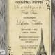 Paris Bridal Shower Invitation (Printable)