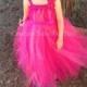 Pink Razzle, pink tulle dress, tulle dress, pink tutu dress, pink dress, pink tutu, pink tulle flower girl dress, birthday dress