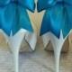 Shoe Clips -  Satin Bows - MANY COLORS AVAILABLE womens shoe clips wedding shoes clip Best Seller