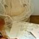 Vintage Wedding Gift Honeymoon Ephemera Veil Paper Corsage