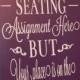 Wedding signs/ Reception tables/Seating Plan/Seating Assignment Sign/Dance Floor/Royal Purple
