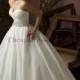 Taffeta Ball Gown Sweetheart Sleeveless With Criss Cross Bodice Wedding Dress