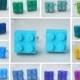 Wedding Cufflinks With Lego Bricks - Pick Your Color Cufflinks - Hipster Groomsmen Cuff Links