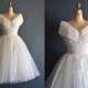 Valenti / 50s wedding dress / short wedding dress