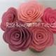 Felt Flower Tutorial  Wool Felt Rose Bouquet Tutorial-ebook How to PDF-epattern-Flower Pattern-ebook 003