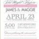 Maggie Rehearsal Dinner Invitation - Printed Invitations or Printable Files