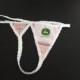 John Deere Pink Plaid Thong G String Bachelorette Party Bridal Birthday Present Lingerie Gift Idea Valentine's Day