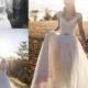 Romantic Sheer Spring 2015 Wedding Dresses Cap Sleeve A Line Beads Sash Garden Beach Summer Bridal Ball Gowns Lace Chiffon Custom Cheap Online with $121.05/Piece on Hjklp88's Store 