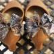 2 New Mossy Oak Break Up Camo Bow Shoe Clips