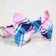 Dog Collar- Plaid Bow Tie Dog Collar- Wedding Dog Collar- Preppy Plaid