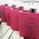 Pink Bridesmaid Flask ~With Free Engraving~