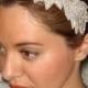 Ivy Bridal Headband, Rhinestone Headband, Wedding Headband,  Bridal Headpiece, Headband, Bridal Accessories, Hair, Silver