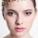 Bridal Beaded Headband - Dainty Beaded Fern Leaf Hair Vine ,Flower Halo, Bridal Beaded Headband, Bridal Accessories