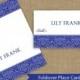 Place Card Tent  - DOWNLOAD Instantly - EDITABLE TEXT - Elise Damask (Royal Blue) - Microsoft Word Format - Fits Avery 5302