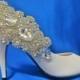 Bridal Shoe Clips, Crystal  Shoe Clips, Rhinestone  Shoe Clips, Bridal Wedding Shoes, Bidal Shoe Accessory, Wedding Shoe Accessory