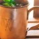 SALE! Personalized Moscow Mule Copper Mug w/ Polishing Cloth Trendy Groomsmen Gift