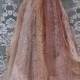 RESERVED for Ashley  deposit for custom Lace Wedding Dress by vintage opulence on Etsy